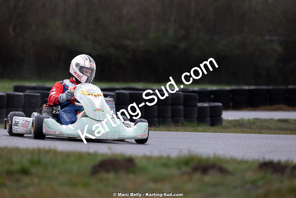 08/03/2026 : 1ère manche de l’Atlantic Trophée à Lescar (photos Marc Belly) 2026 — karting