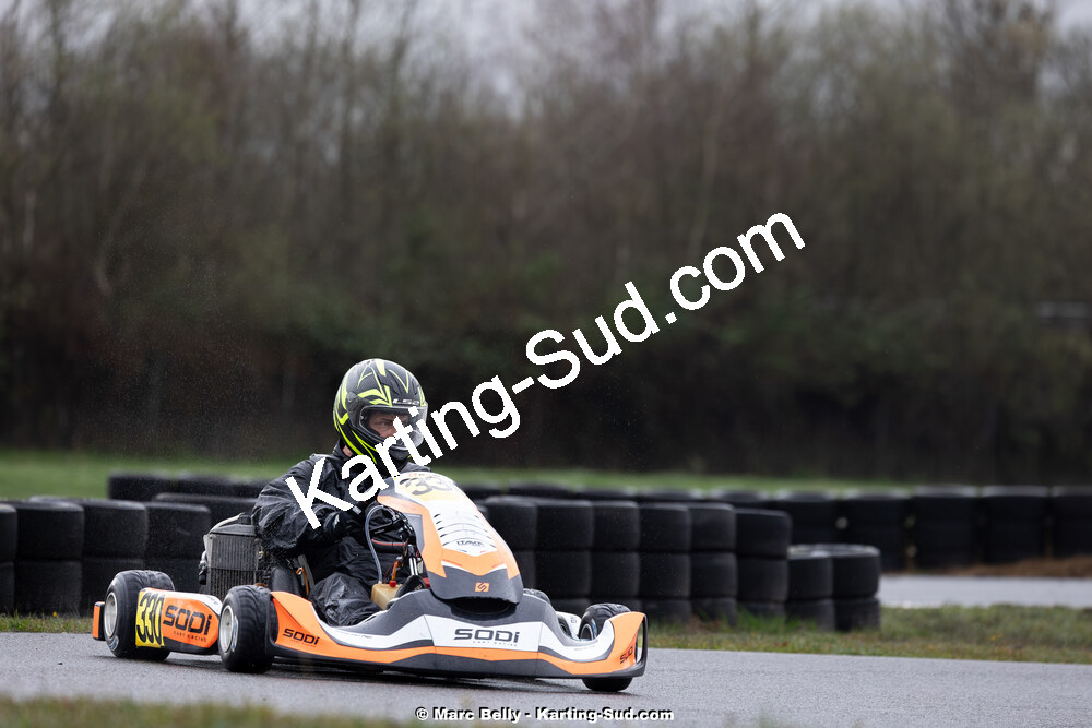 08/03/2026 : 1ère manche de l’Atlantic Trophée à Lescar (photos Marc Belly) 2026 — karting