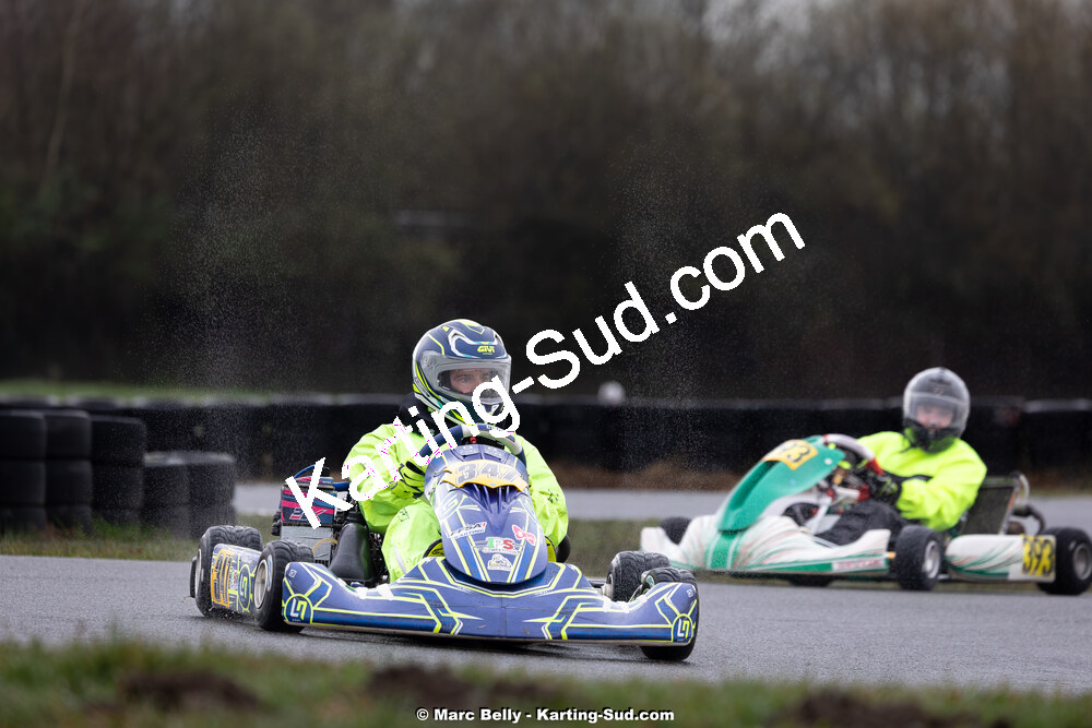 08/03/2026 : 1ère manche de l’Atlantic Trophée à Lescar (photos Marc Belly) 2026 — karting