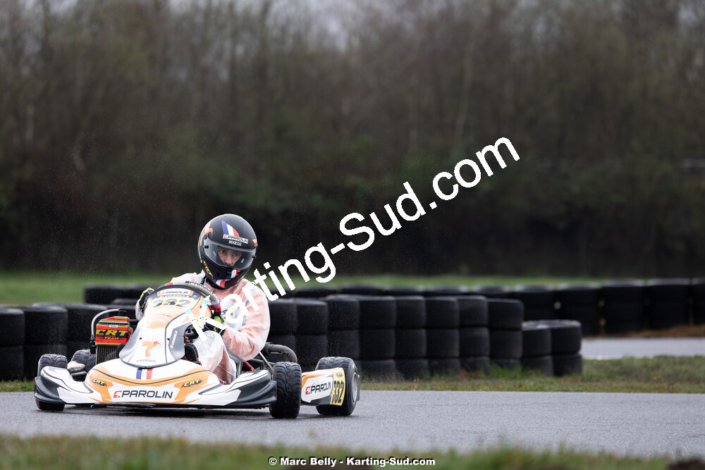 08/03/2026 : 1ère manche de l’Atlantic Trophée à Lescar (photos Marc Belly) 2026 — karting
