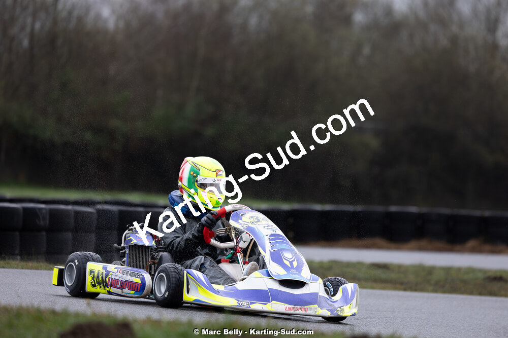 08/03/2026 : 1ère manche de l’Atlantic Trophée à Lescar (photos Marc Belly) 2026 — karting