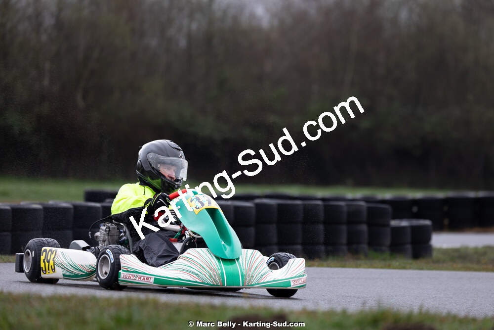 08/03/2026 : 1ère manche de l’Atlantic Trophée à Lescar (photos Marc Belly) 2026 — karting
