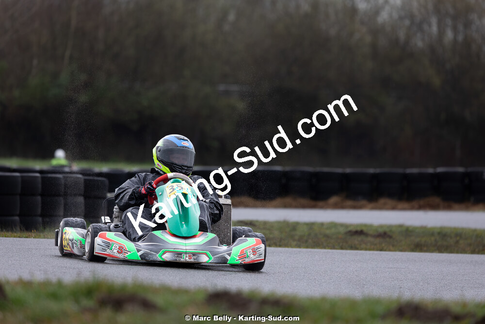 08/03/2026 : 1ère manche de l’Atlantic Trophée à Lescar (photos Marc Belly) 2026 — karting