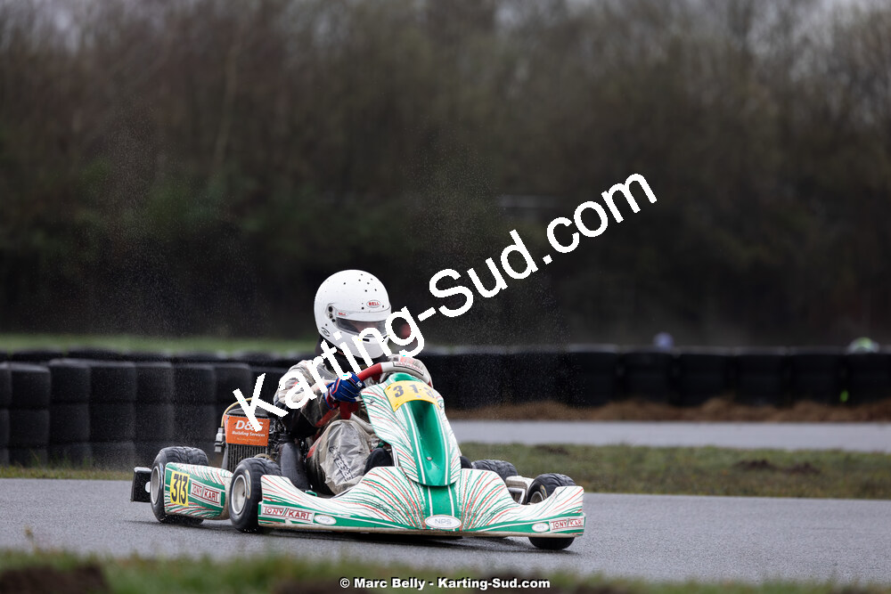 08/03/2026 : 1ère manche de l’Atlantic Trophée à Lescar (photos Marc Belly) 2026 — karting