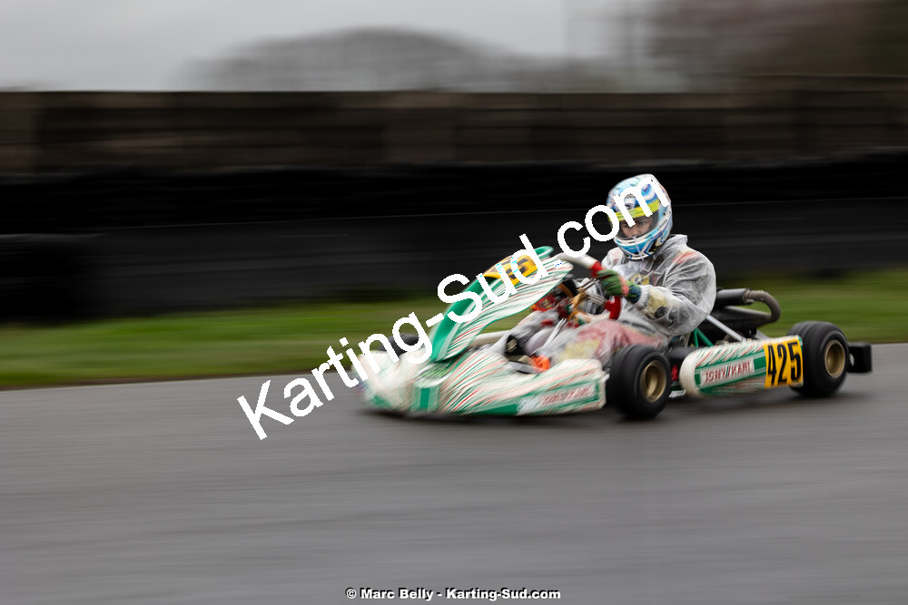08/03/2026 : 1ère manche de l’Atlantic Trophée à Lescar (photos Marc Belly) 2026 — karting