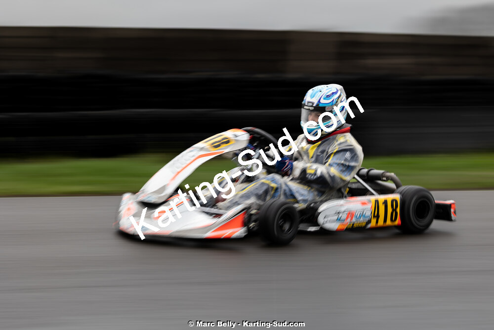 08/03/2026 : 1ère manche de l’Atlantic Trophée à Lescar (photos Marc Belly) 2026 — karting