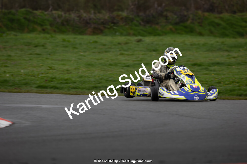08/03/2026 : 1ère manche de l’Atlantic Trophée à Lescar (photos Marc Belly) 2026 — karting