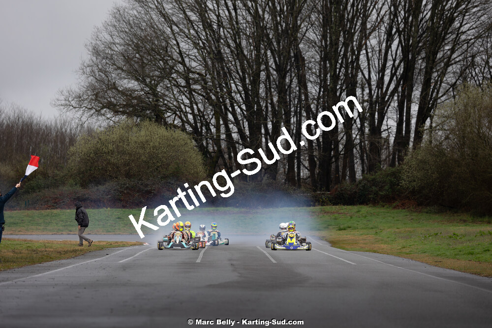 08/03/2026 : 1ère manche de l’Atlantic Trophée à Lescar (photos Marc Belly) 2026 — karting