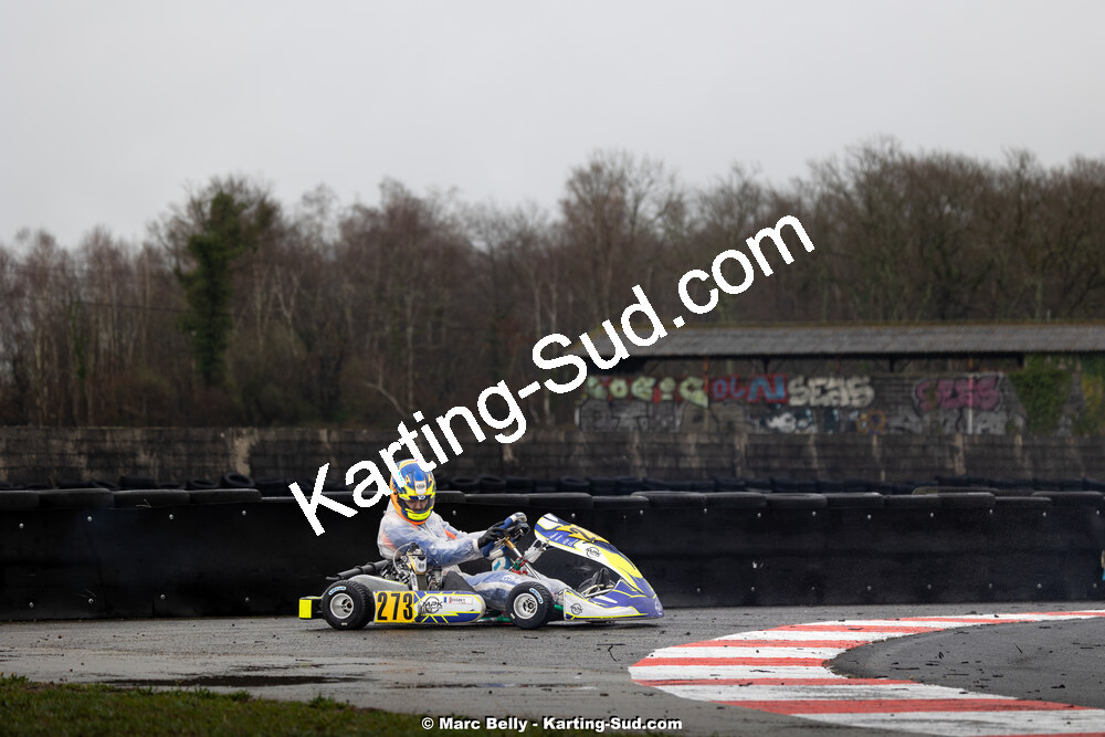 08/03/2026 : 1ère manche de l’Atlantic Trophée à Lescar (photos Marc Belly) 2026 — karting