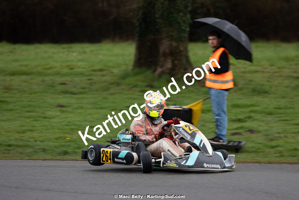 08/03/2026 : 1ère manche de l’Atlantic Trophée à Lescar (photos Marc Belly) 2026 — karting