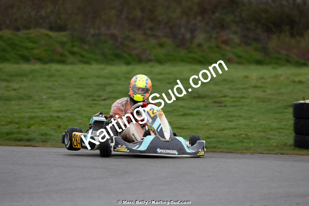 08/03/2026 : 1ère manche de l’Atlantic Trophée à Lescar (photos Marc Belly) 2026 — karting