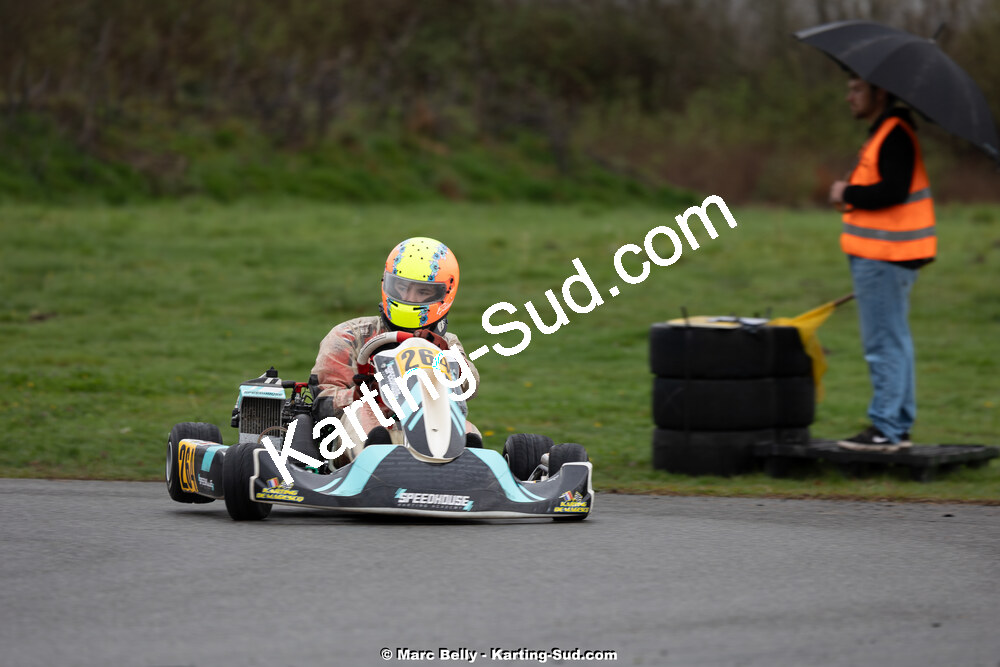 08/03/2026 : 1ère manche de l’Atlantic Trophée à Lescar (photos Marc Belly) 2026 — karting
