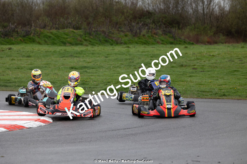 08/03/2026 : 1ère manche de l’Atlantic Trophée à Lescar (photos Marc Belly) 2026 — karting