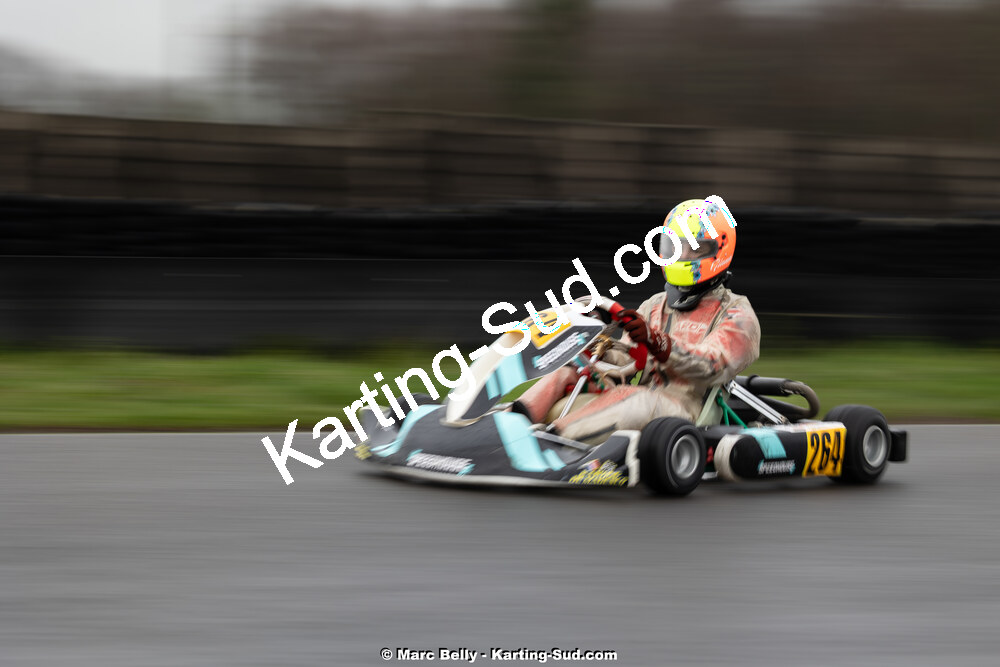 08/03/2026 : 1ère manche de l’Atlantic Trophée à Lescar (photos Marc Belly) 2026 — karting