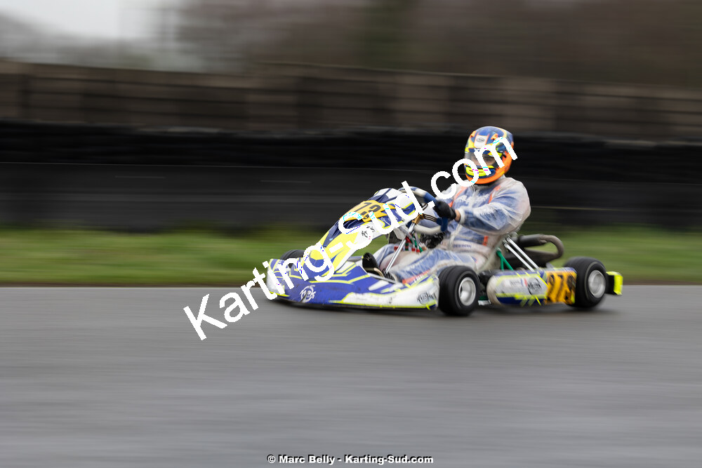 08/03/2026 : 1ère manche de l’Atlantic Trophée à Lescar (photos Marc Belly) 2026 — karting