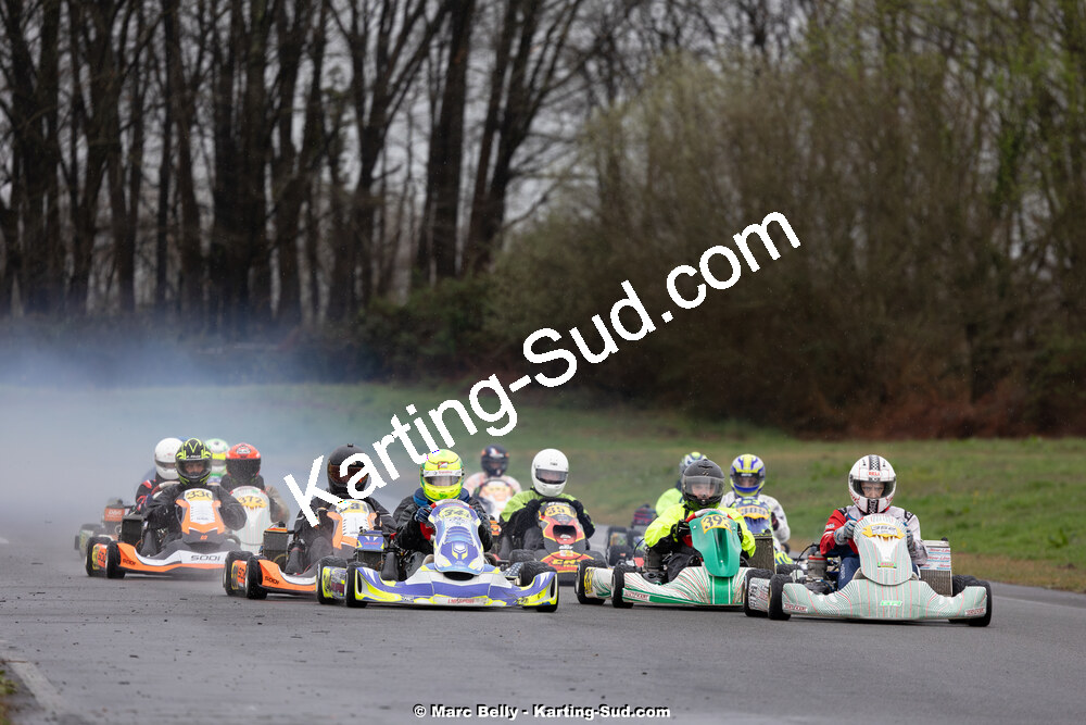 08/03/2026 : 1ère manche de l’Atlantic Trophée à Lescar (photos Marc Belly) 2026 — karting