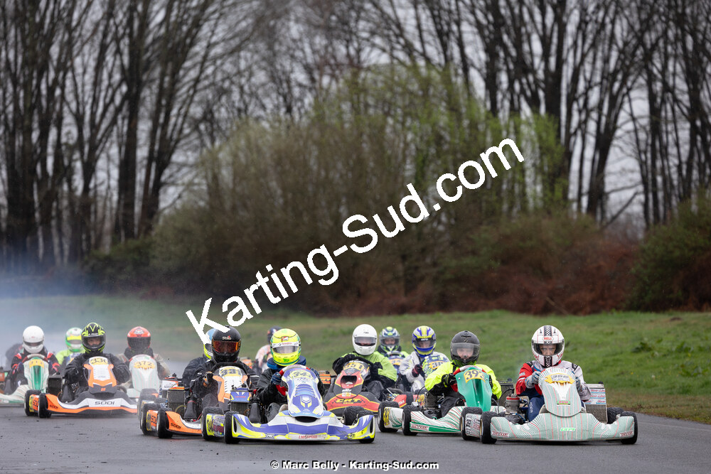 08/03/2026 : 1ère manche de l’Atlantic Trophée à Lescar (photos Marc Belly) 2026 — karting