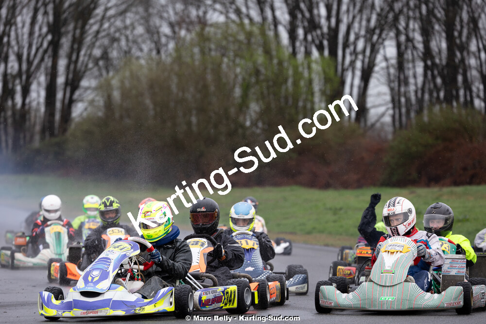 08/03/2026 : 1ère manche de l’Atlantic Trophée à Lescar (photos Marc Belly) 2026 — karting