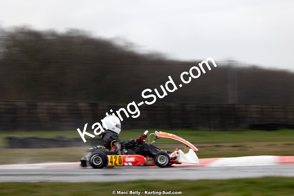 08/03/2026 : 1ère manche de l’Atlantic Trophée à Lescar (photos Marc Belly) 2026 — karting