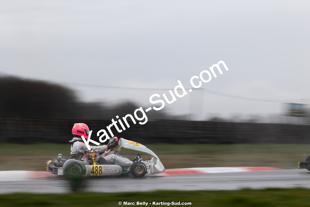 08/03/2026 : 1ère manche de l’Atlantic Trophée à Lescar (photos Marc Belly) 2026 — karting
