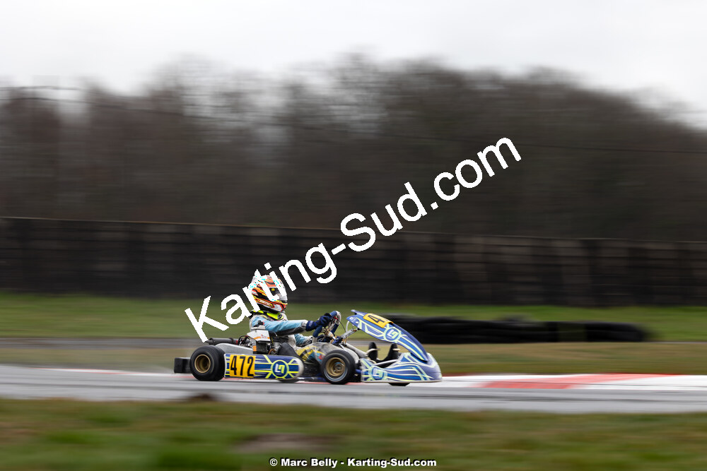 08/03/2026 : 1ère manche de l’Atlantic Trophée à Lescar (photos Marc Belly) 2026 — karting