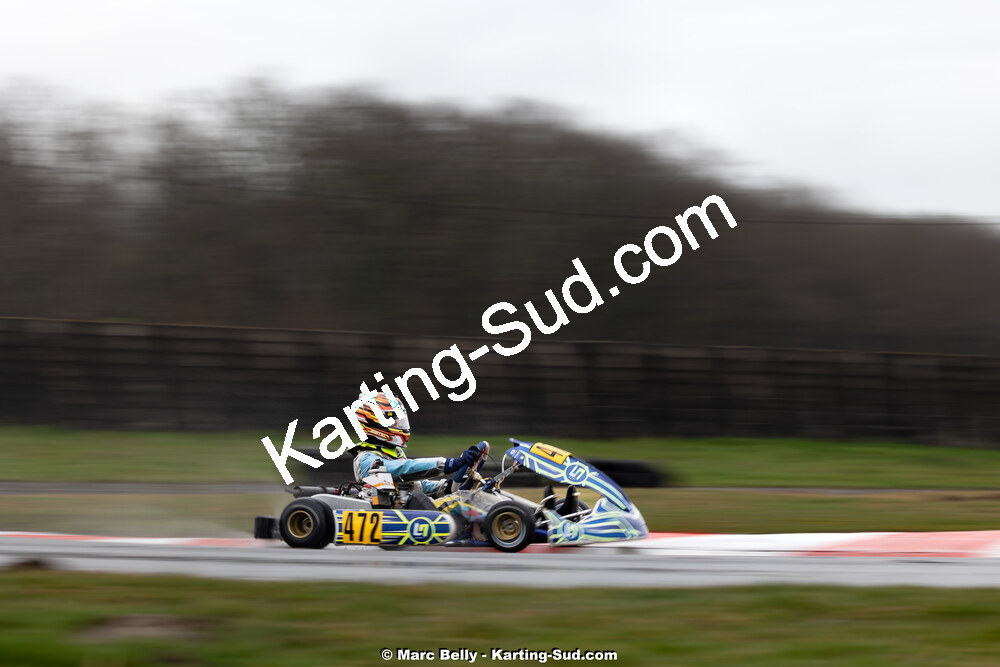 08/03/2026 : 1ère manche de l’Atlantic Trophée à Lescar (photos Marc Belly) 2026 — karting