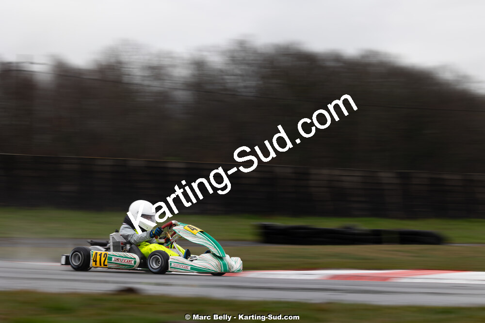 08/03/2026 : 1ère manche de l’Atlantic Trophée à Lescar (photos Marc Belly) 2026 — karting