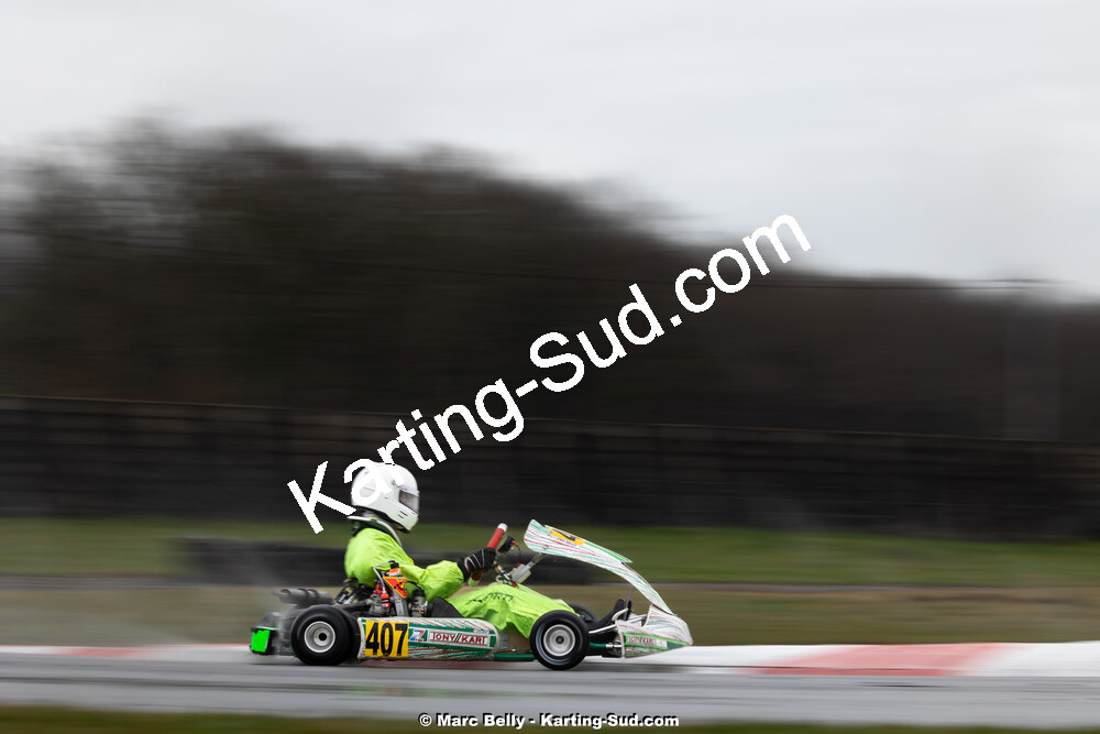 08/03/2026 : 1ère manche de l’Atlantic Trophée à Lescar (photos Marc Belly) 2026 — karting