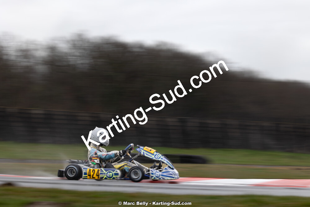 08/03/2026 : 1ère manche de l’Atlantic Trophée à Lescar (photos Marc Belly) 2026 — karting