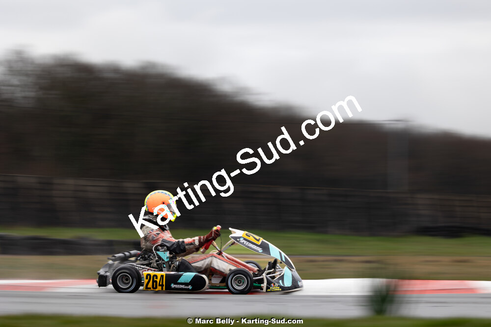 08/03/2026 : 1ère manche de l’Atlantic Trophée à Lescar (photos Marc Belly) 2026 — karting