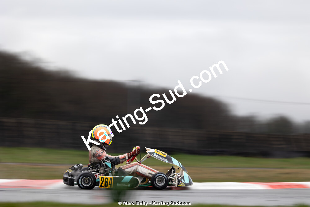08/03/2026 : 1ère manche de l’Atlantic Trophée à Lescar (photos Marc Belly) 2026 — karting