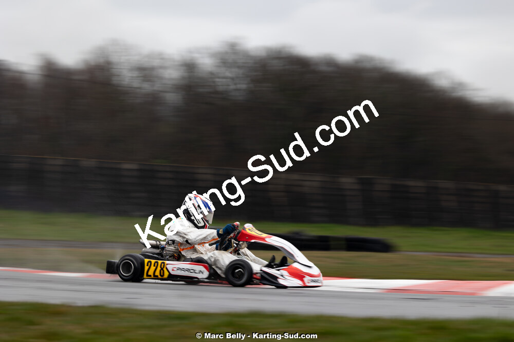 08/03/2026 : 1ère manche de l’Atlantic Trophée à Lescar (photos Marc Belly) 2026 — karting