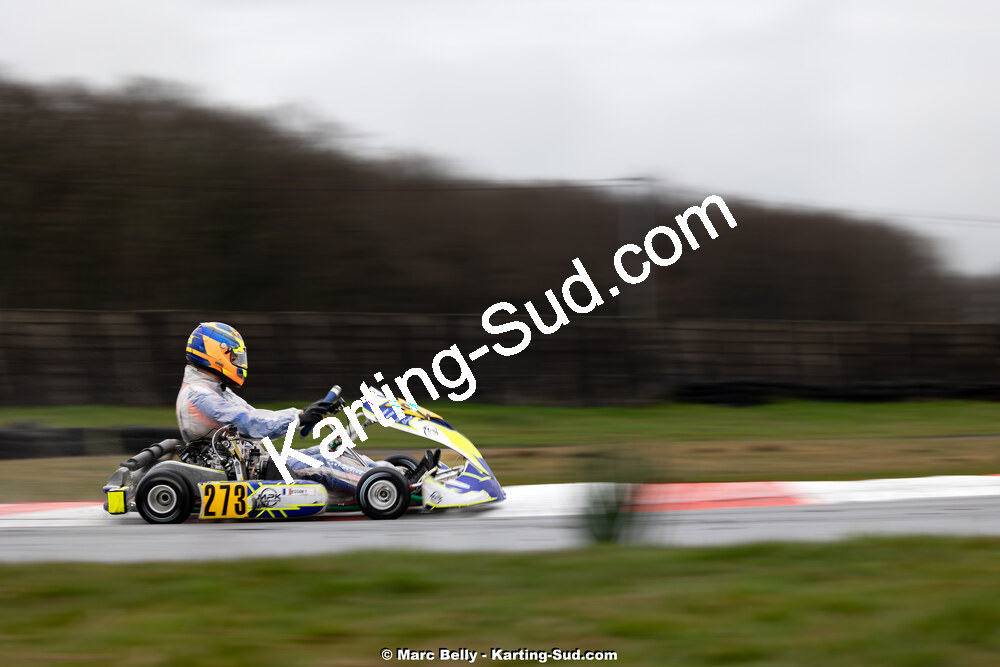 08/03/2026 : 1ère manche de l’Atlantic Trophée à Lescar (photos Marc Belly) 2026 — karting
