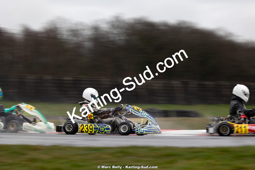 08/03/2026 : 1ère manche de l’Atlantic Trophée à Lescar (photos Marc Belly) 2026 — karting