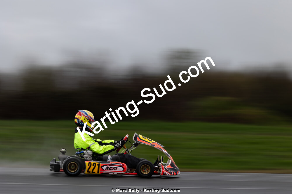 08/03/2026 : 1ère manche de l’Atlantic Trophée à Lescar (photos Marc Belly) 2026 — karting
