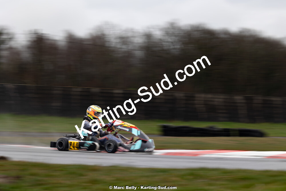 08/03/2026 : 1ère manche de l’Atlantic Trophée à Lescar (photos Marc Belly) 2026 — karting