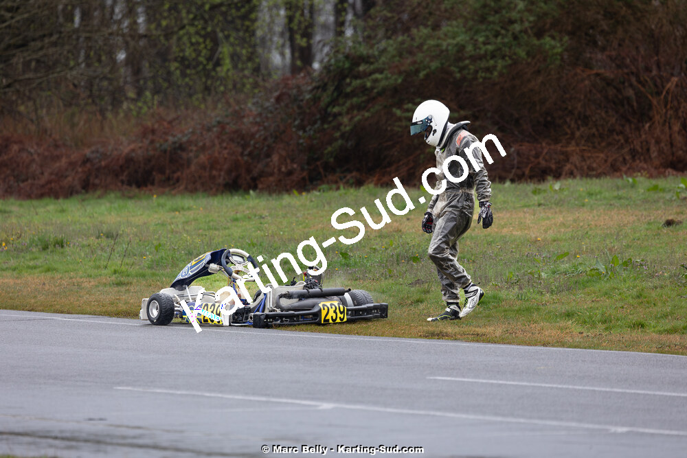 08/03/2026 : 1ère manche de l’Atlantic Trophée à Lescar (photos Marc Belly) 2026 — karting
