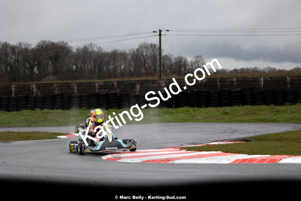 08/03/2026 : 1ère manche de l’Atlantic Trophée à Lescar (photos Marc Belly) 2026 — karting