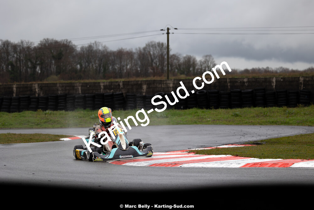08/03/2026 : 1ère manche de l’Atlantic Trophée à Lescar (photos Marc Belly) 2026 — karting
