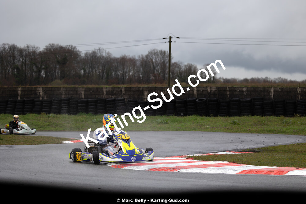08/03/2026 : 1ère manche de l’Atlantic Trophée à Lescar (photos Marc Belly) 2026 — karting