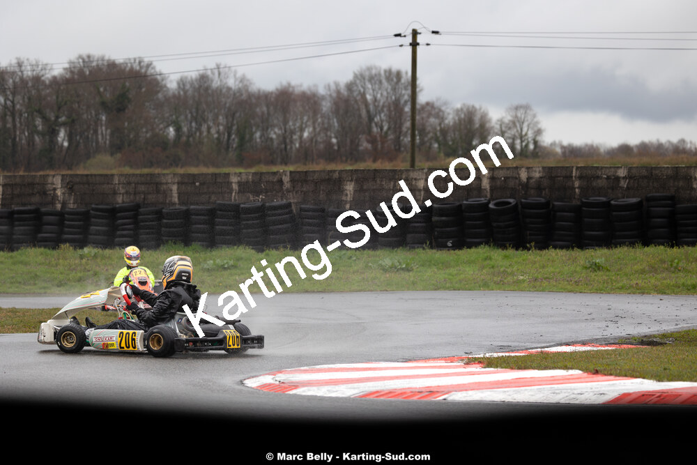 08/03/2026 : 1ère manche de l’Atlantic Trophée à Lescar (photos Marc Belly) 2026 — karting