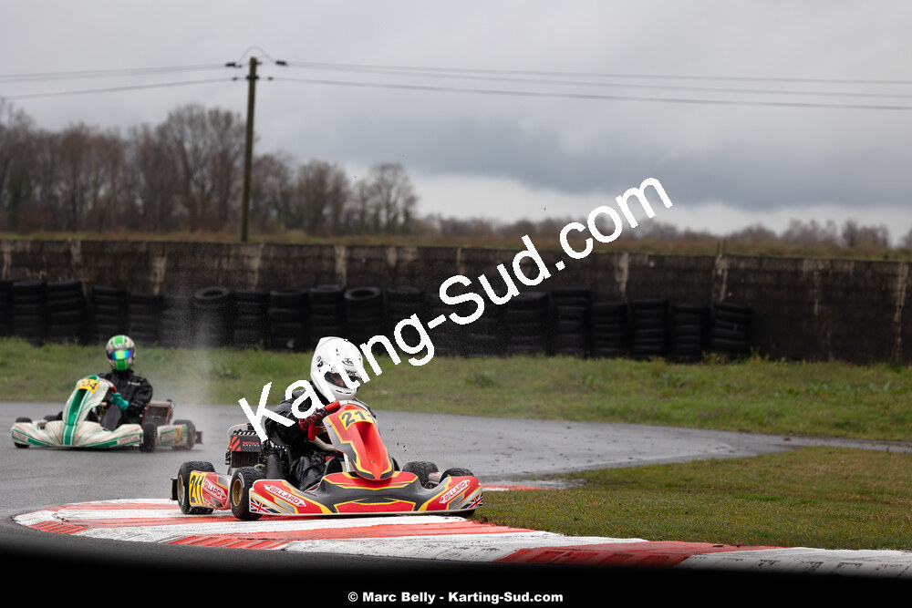 08/03/2026 : 1ère manche de l’Atlantic Trophée à Lescar (photos Marc Belly) 2026 — karting