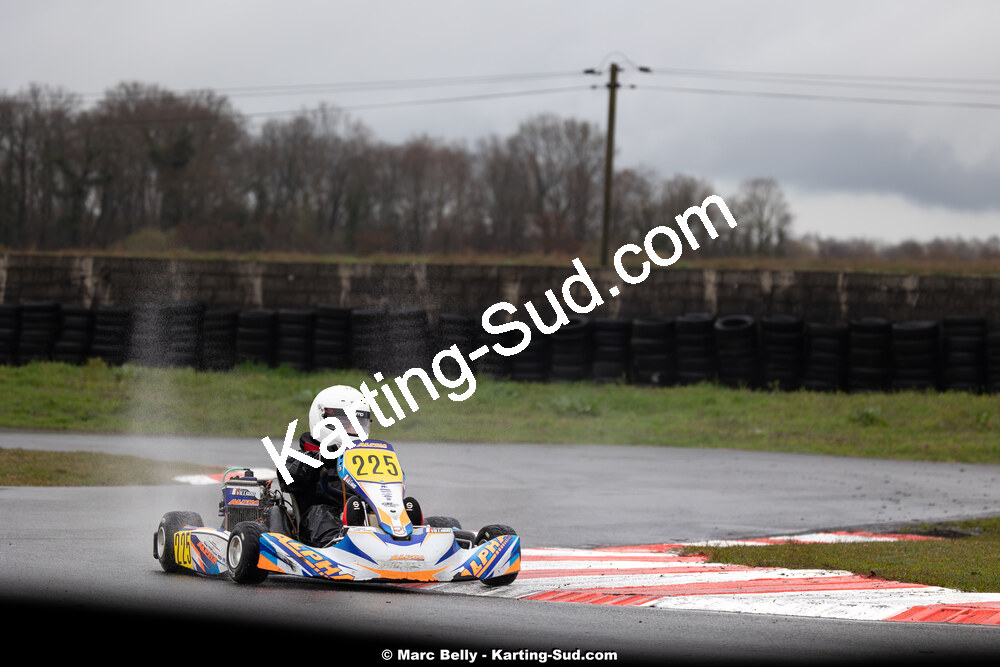 08/03/2026 : 1ère manche de l’Atlantic Trophée à Lescar (photos Marc Belly) 2026 — karting