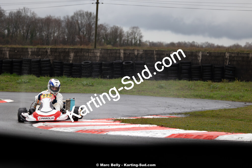 08/03/2026 : 1ère manche de l’Atlantic Trophée à Lescar (photos Marc Belly) 2026 — karting