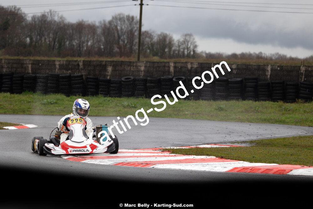 08/03/2026 : 1ère manche de l’Atlantic Trophée à Lescar (photos Marc Belly) 2026 — karting