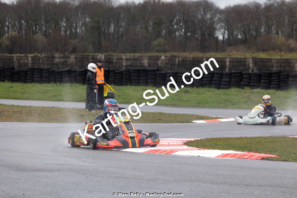 08/03/2026 : 1ère manche de l’Atlantic Trophée à Lescar (photos Marc Belly) 2026 — karting