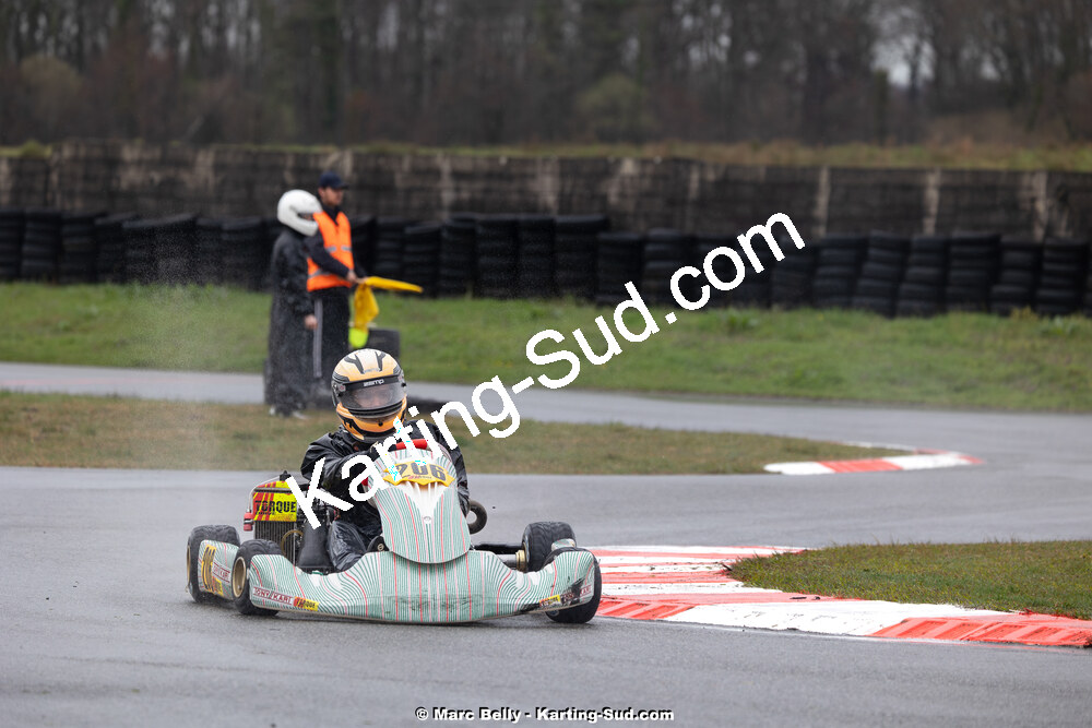08/03/2026 : 1ère manche de l’Atlantic Trophée à Lescar (photos Marc Belly) 2026 — karting