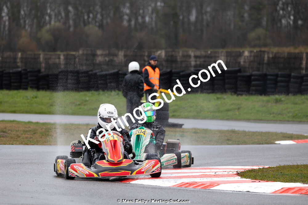 08/03/2026 : 1ère manche de l’Atlantic Trophée à Lescar (photos Marc Belly) 2026 — karting
