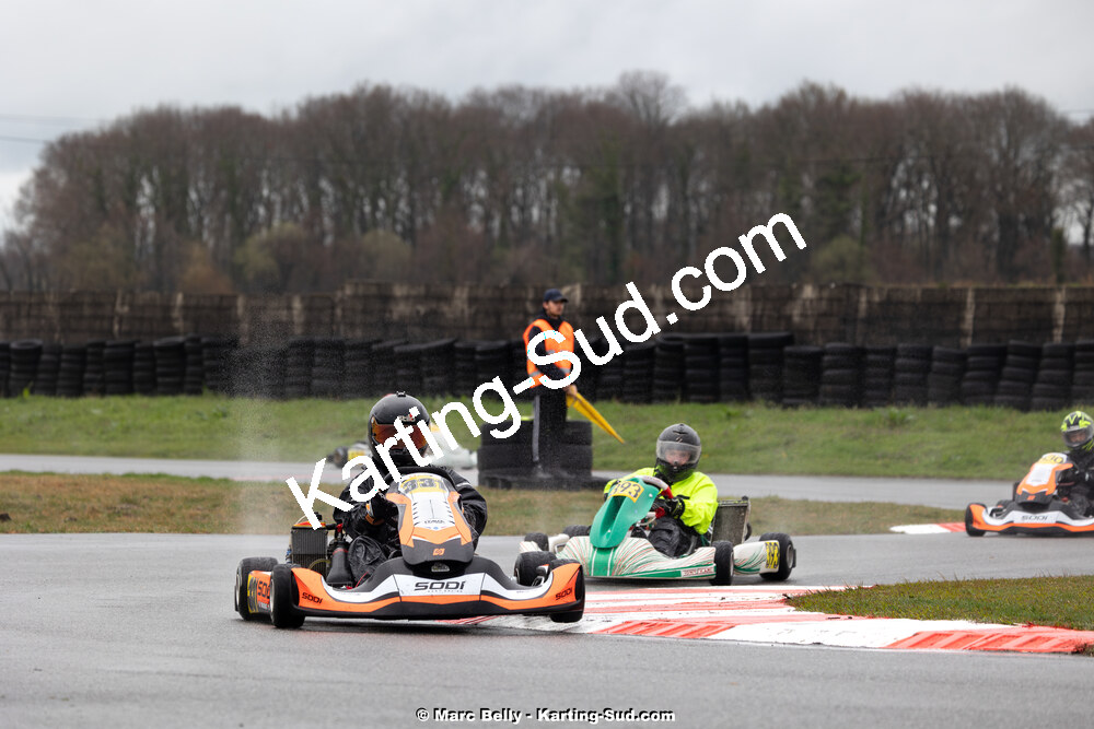 08/03/2026 : 1ère manche de l’Atlantic Trophée à Lescar (photos Marc Belly) 2026 — karting