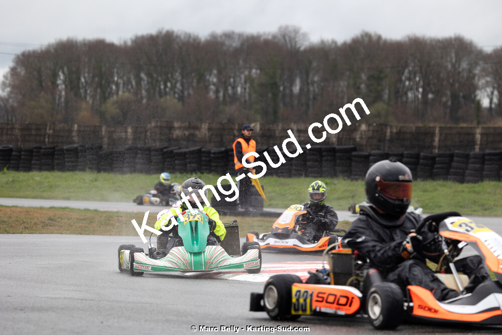 08/03/2026 : 1ère manche de l’Atlantic Trophée à Lescar (photos Marc Belly) 2026 — karting